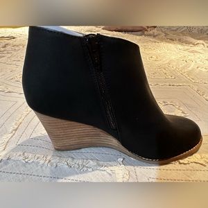 Brand new wedge booties